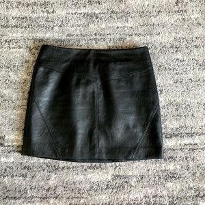 H&M Mini Leather Skirt
